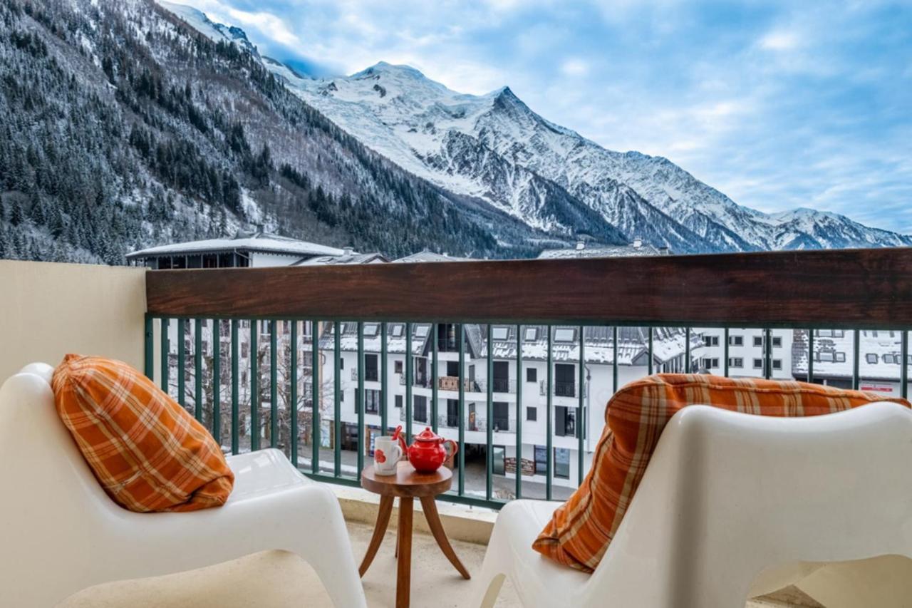 Apartment With Balcony And Mountain View Chamonix Dış mekan fotoğraf