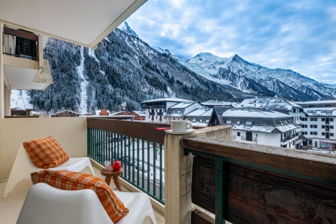 Apartment With Balcony And Mountain View Chamonix Dış mekan fotoğraf